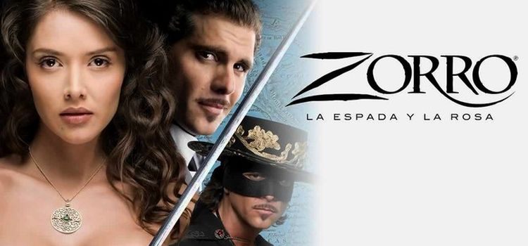 Зорро: шпага и роза / Zorro: la Espada y la Rosa Все серии (Телемундо, 2007) латиноамериканский сериал на русском языке